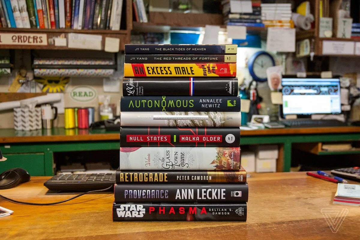 A book you recently read. Science fiction book genre. fantasy books examples. science fiction book in english. non-fiction science.