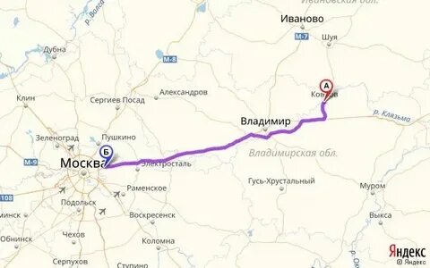 От коврова до мурома