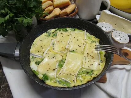 Запеканка с сыром бри