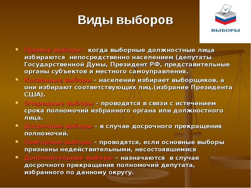 Как правильно назывались выборы. Виды выборов. понятие и виды выборов. выборы понятие и виды. виды выборов в рф.