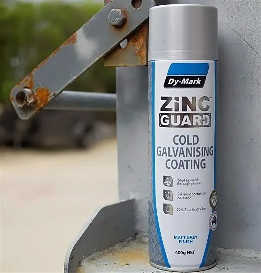 Холодное цинкование металла. Оцинковка спрей. Cold Spray coating. Spray for Cold Galvanize.