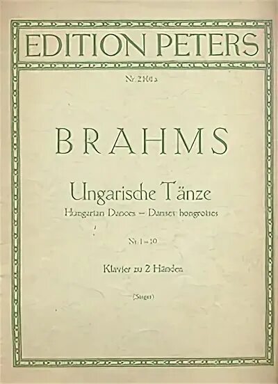 C f peters. Брамс венгерский танец. Брамс композитор венгерский танец. Брамс венгерский танец 1. Брамс венгерский танец 2.