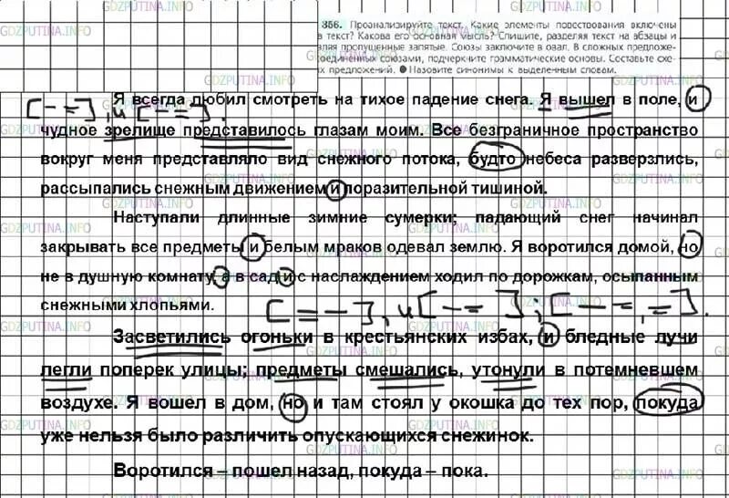 Русский язык 8 класс номер 356. Русский язык 7 класс ладыженская 356. Упражнение 356 по русскому языку 7 класс. Проанализируйте текст какие элементы повествования включены. Русский язык 7 класс номер 356.