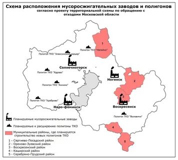 Карта отходов