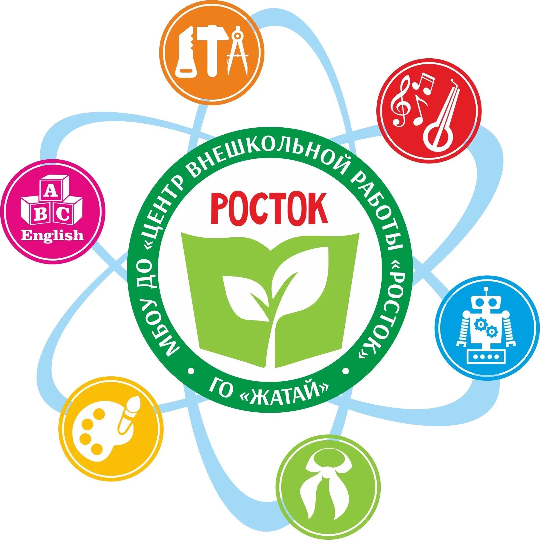 Сайт росток конкурсы. Сайт Росток Жатай. Росток лого. Клуб Росток. Логотип магазина Росток.