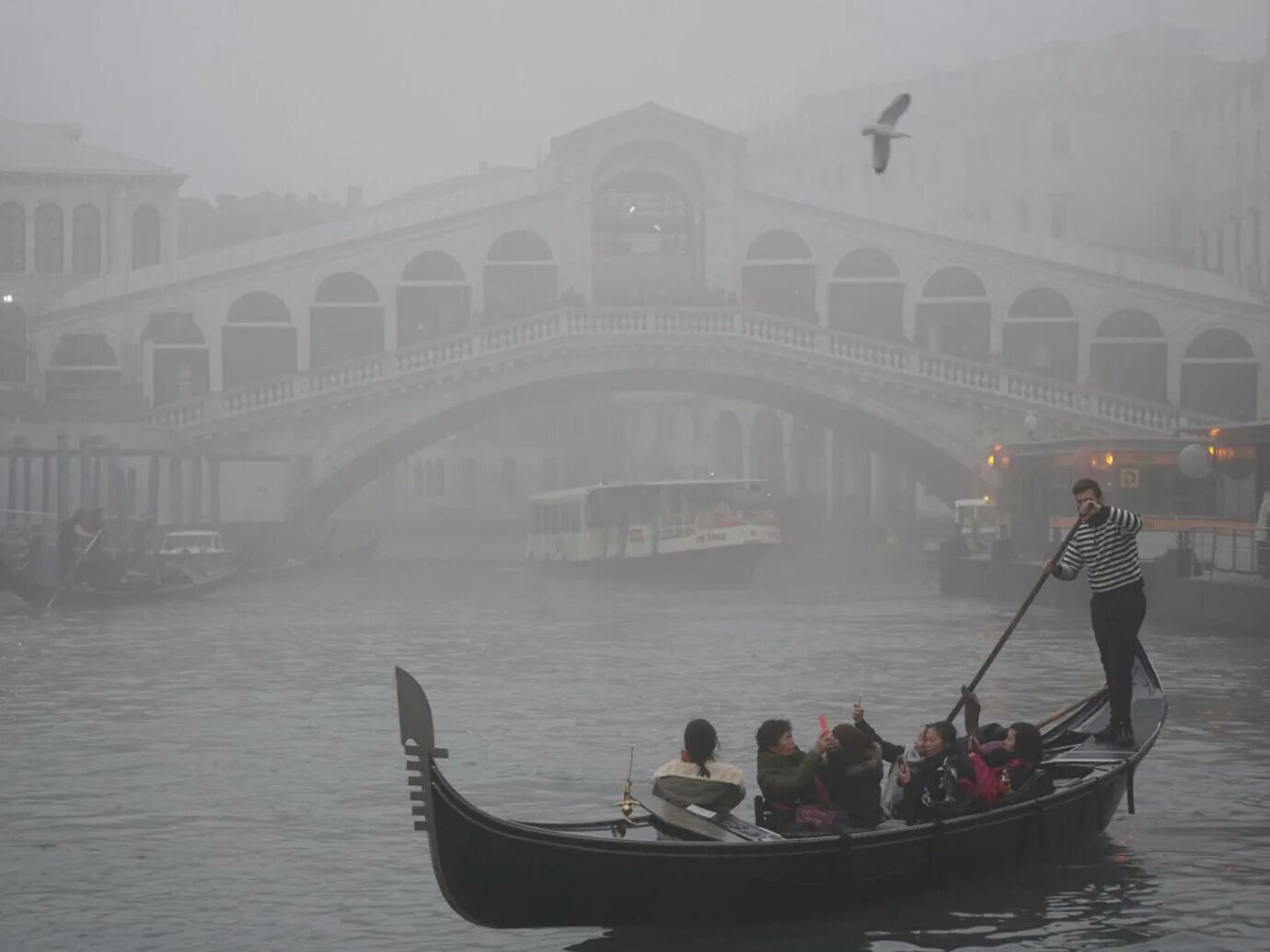Венеция туман гондольер. Венеция гондолы и гондольеры. Nebbia Венеция. Венеция в тумане.