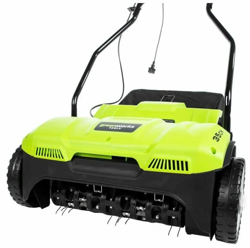 Купить аэраторы электрические. GREENWORKS gdt35. Аэратор электрич. GREENWORKS 1500вт35см. Аэратор-скарификатор электрический GREENWORKS gdt15. GREENWORKS Tools аэратор электрический 2505007.