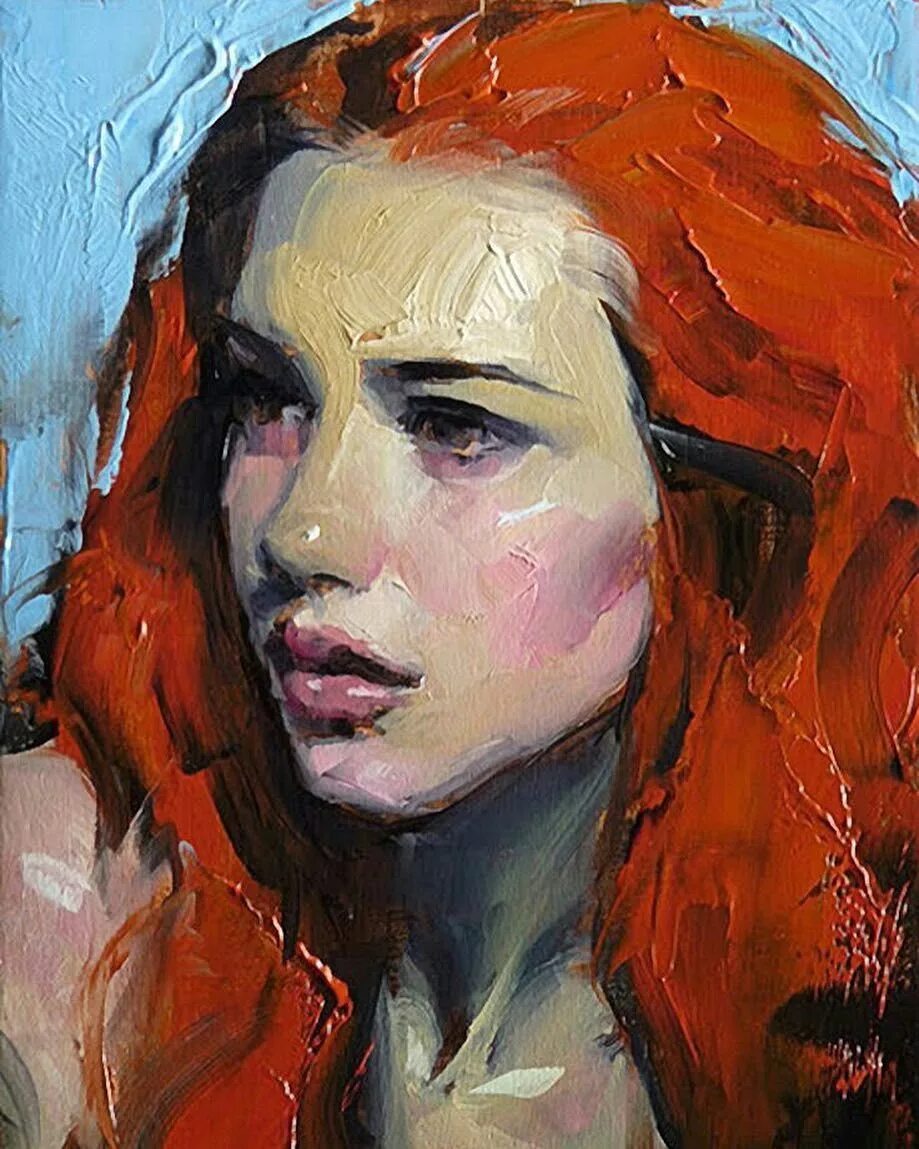Портрет. Польская художница эльжбета брожек. John larriva художник. Художник мэтт тальберт. John larriva.