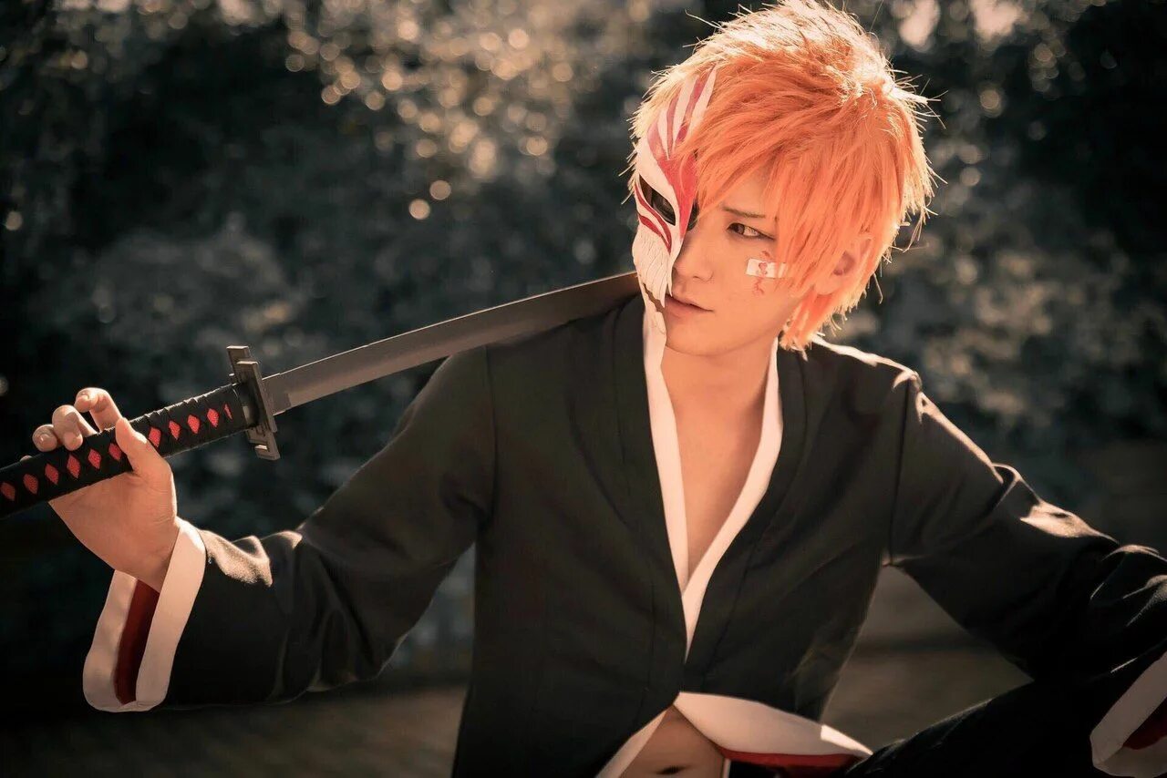 Ичиго Куросаки косплей. Косплей Блич Ичиго. Косплееры Блич. Bleach cosplay