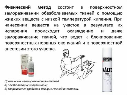 Обезболивание с помощью