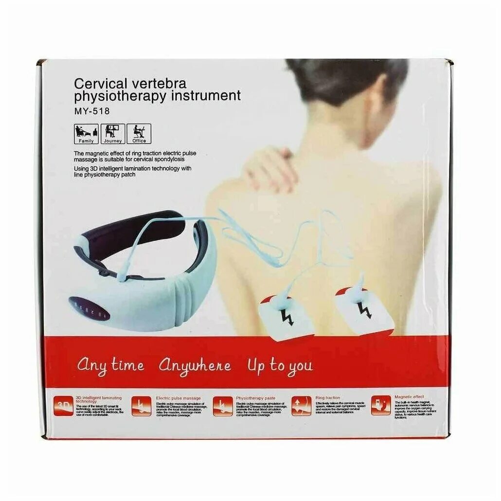 Massage instrument инструкция. Электрический импульсный массажер для шеи cervical vertebra Physiotherapy instrument my-518. Электростимулятор массажер для шеи cervical vertebra Neck Massager. Массажер Intelligent cervical massage instrument. Nika Beauty массажер для шеи умный электрический импульсный.