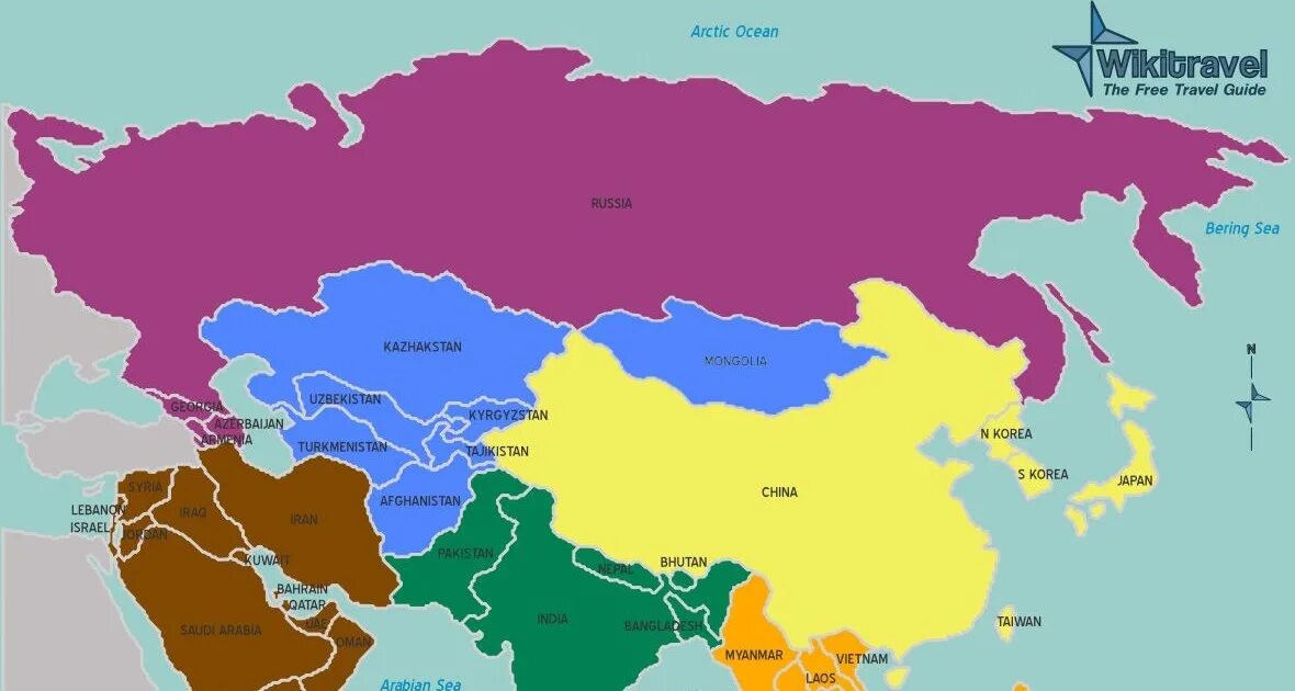 Дальний восток средняя азия. Регионы азии. карта азии. карта дальнего востока и азии. регион восточная азия.