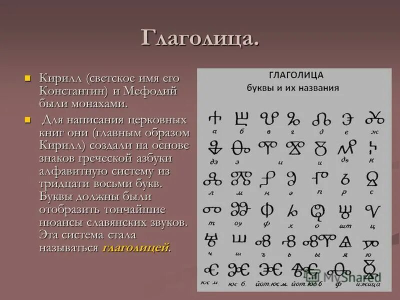 Какой глаголица. Глаголица древняя Славянская Азбука.