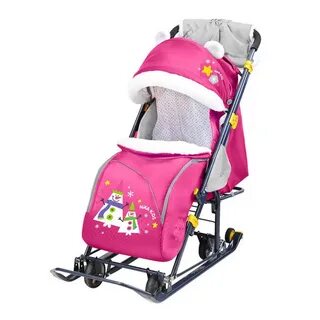 Санки коляска nika детям 7