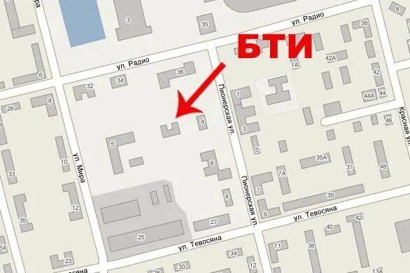 Областное БТИ. Карта БТИ. Бюро технической инвентаризации. Здание БТИ Московской области.