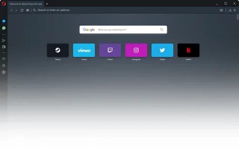 Opera website