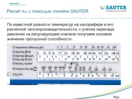 Как рассчитать коэффициент пропускной способности клапана