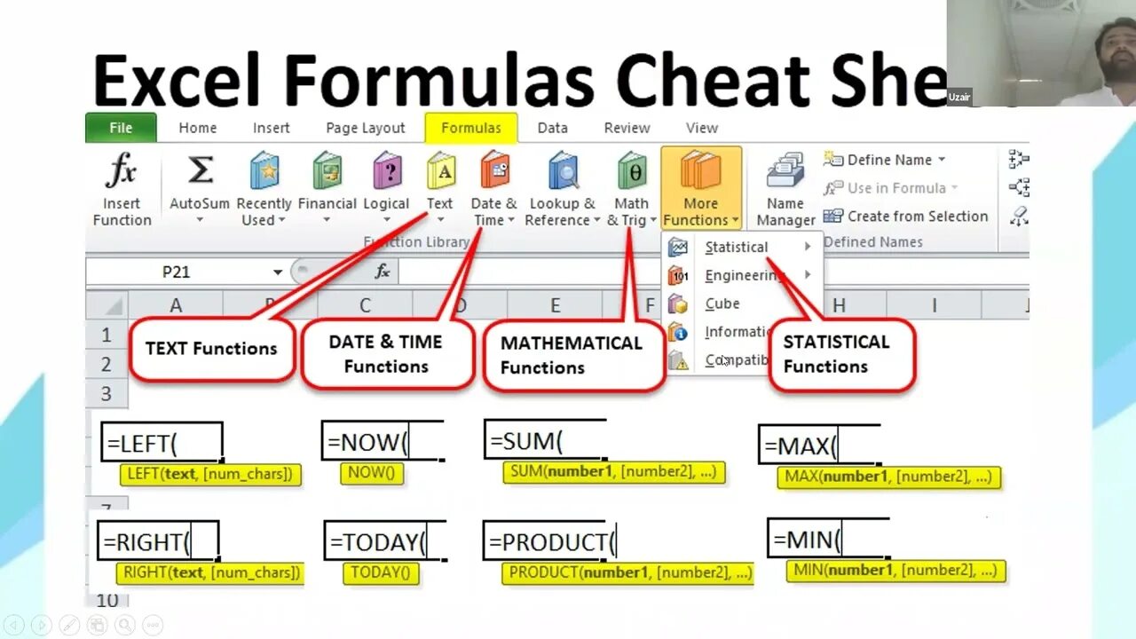 Excel formulas. Formulas for excel. шпаргалка microsoft excel. excel formulalari. formulas in excel.