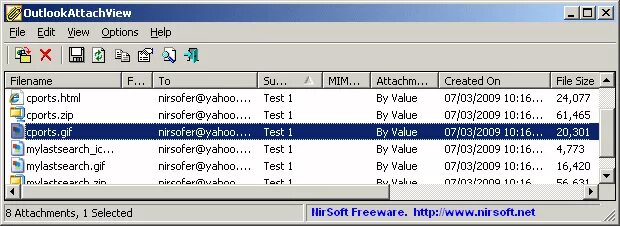 Attachment view. Outlookattachview. wifichannelmonitor.
