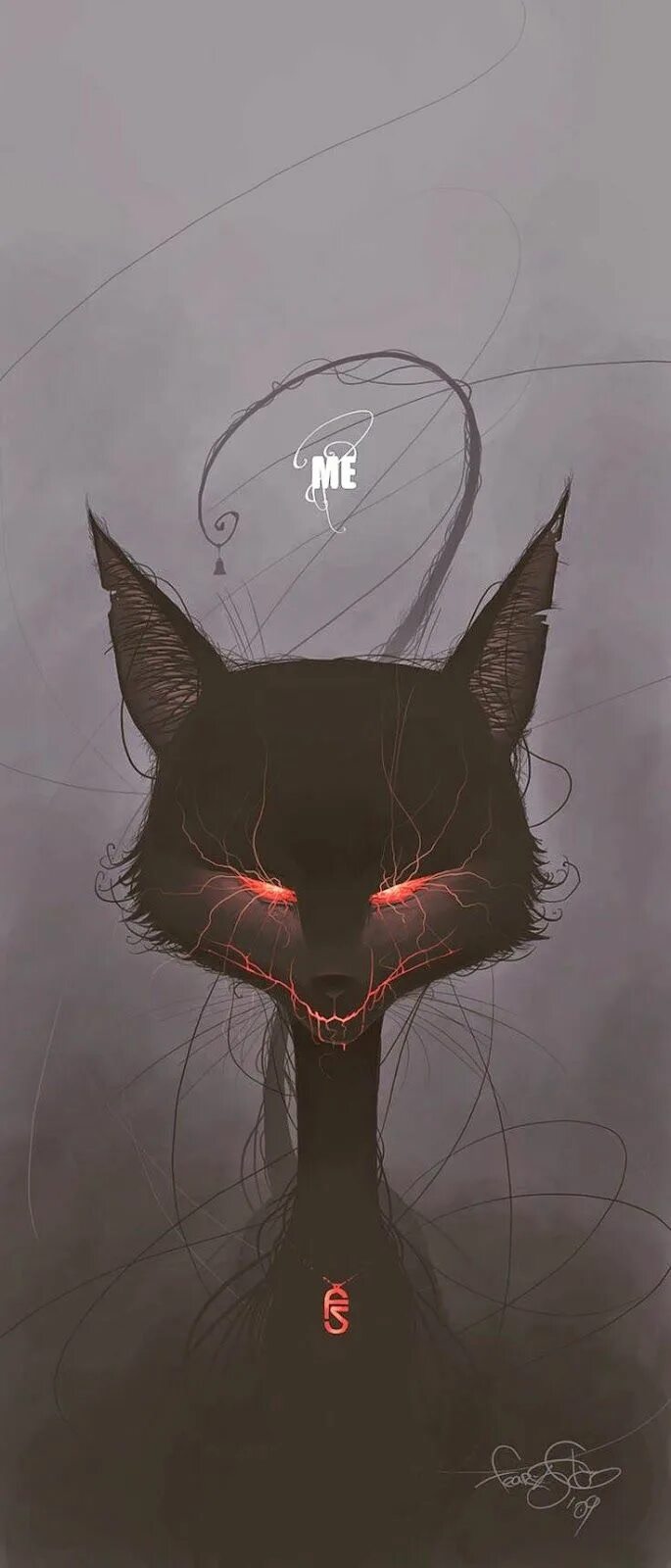 Жуткая кошка. Демоническая кошка. Кот дьявол. Коты демоны арт. Котенок демон.