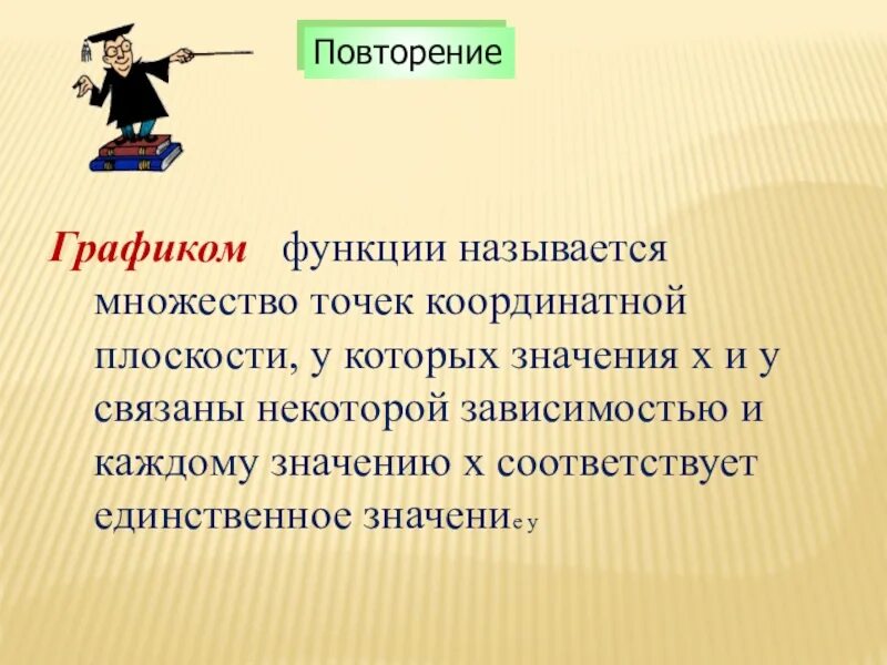 Функцией называют правило