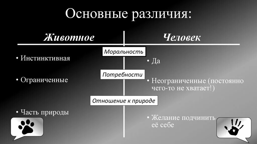 Отличие общества от животных. Различия животных и человека. отличие человека от животных. главное отличие человека от животного. физиологические отличия человека от животного.