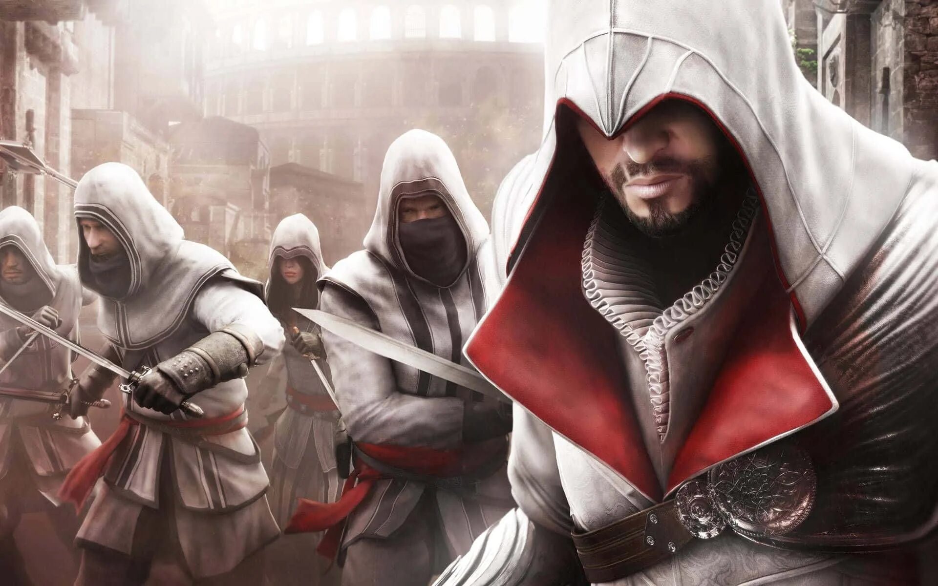 Ассасин Крид бразерхуд. Assassin's Creed Эцио. Эцио Аудиторе да Фиренце Brotherhood. Ассасин 6. Ezio s family