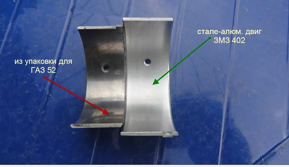 Шатунные вкладыши ЗМЗ 402. Упорный вкладыш ЗМЗ 402. Стандартные вкладыши УАЗ 409. Вкладыши на 402 двигатель Размеры.