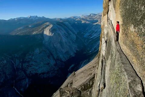 Honnold thank god ledge