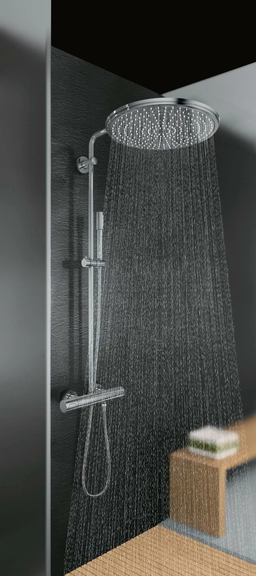 Grohe rainshower smartactive. 27968000 grohe. Душевая система grohe встраиваемая 34705000. Душевая стойка grohe rainshower icon system 190 27433000 хром. Душевая стойка grohe rainshower system 210 27374000 хром.