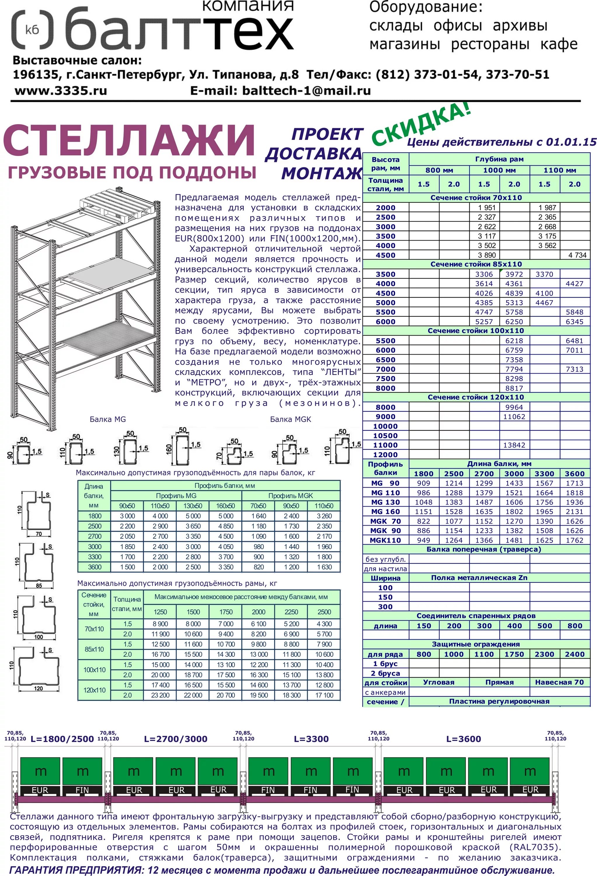 Стеллаж паллетный (Размеры (ВXШXГ) В мм: 3000x6675x1100). Стеллаж паллетный типоразмеры балок. Паллетные стеллажи нагрузка на ярус. СТЕЛЛАЖПАЛЕТНЫЙ габариты.