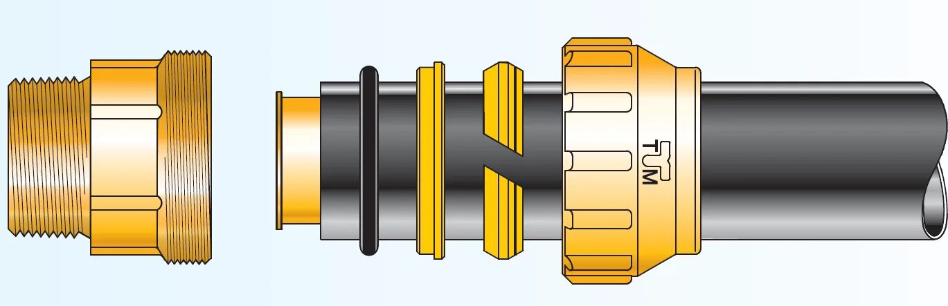 Соединения труб и трубопроводов. Монтаж муфты соединительной трубы ПНД 32 мм. Соединитель ПНД обжим 25, латунь, Tiemme. Муфта под сшитый полиэтилен 3/4" x 20*2.8. Муфта для ПНД 40 соединительная латунная.