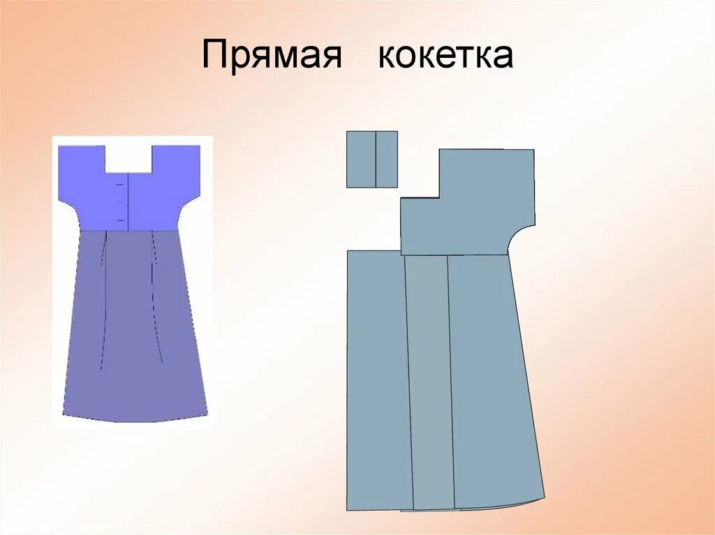 Кокетка технология. Обработка деталей с кокетками. Обработка деталей с кокетками. Моделирование кокетки на спинке. Обработка притачной кокетки.