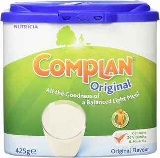 Complan Original Nutrition Vitamin Supplement Protein Energy Drink 425g x 6...