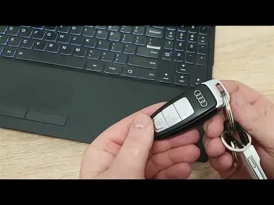 How to change battery in Audi Advanced Key remote (keyless A1 A3 A4 A5 A6 A7 A8 