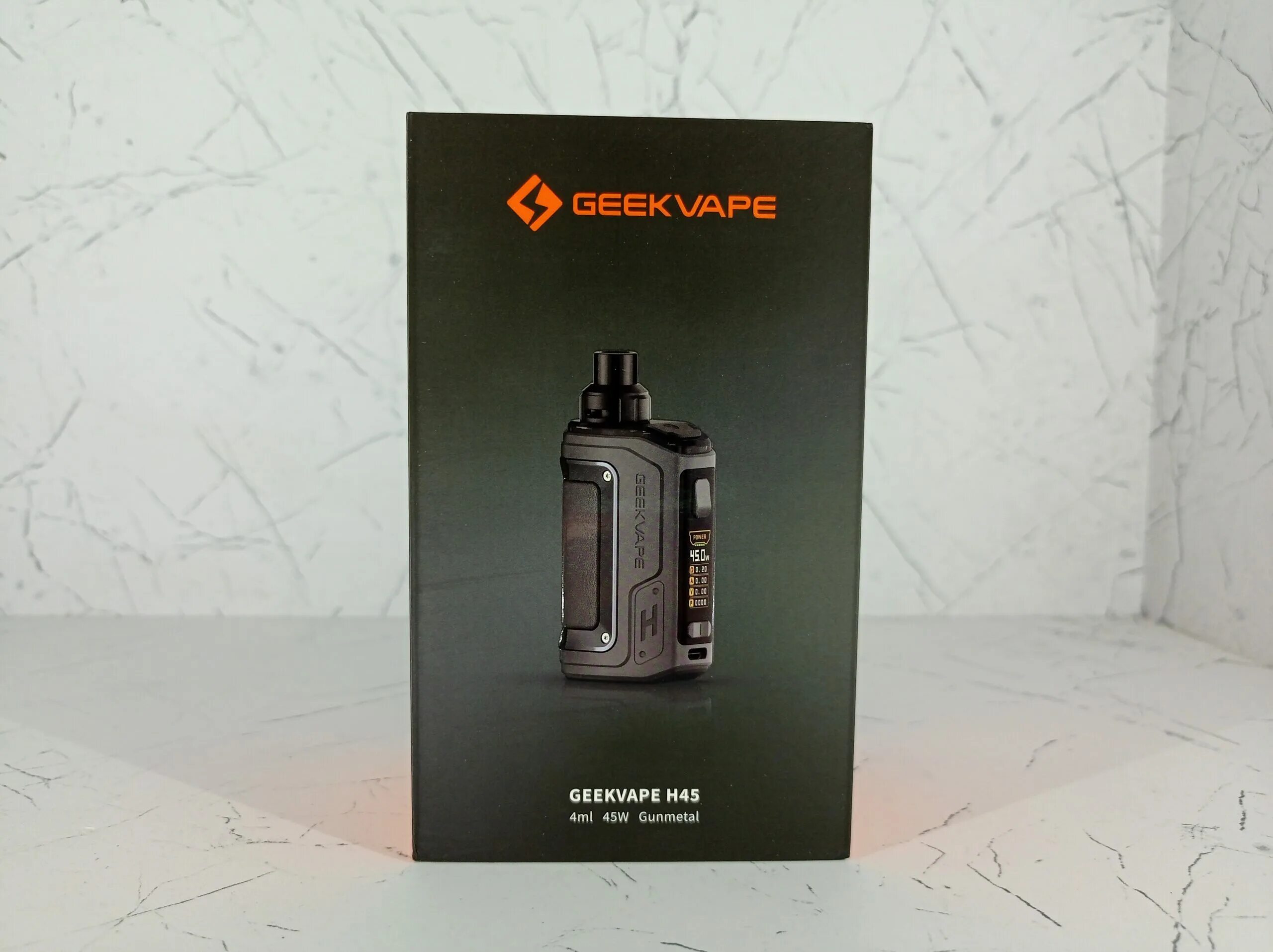 GEEKVAPE h45 (Aegis Hero 2) pod Kit 1400mah. GEEKVAPE Aegis Hero 45 w. GEEKVAPE h45 Aegis Hero 2. GEEKVAPE h45 Aegis Hero 2 Gunmetal.