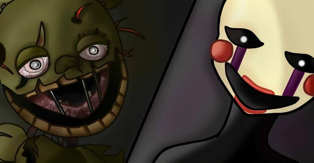 Springtrap x puppet