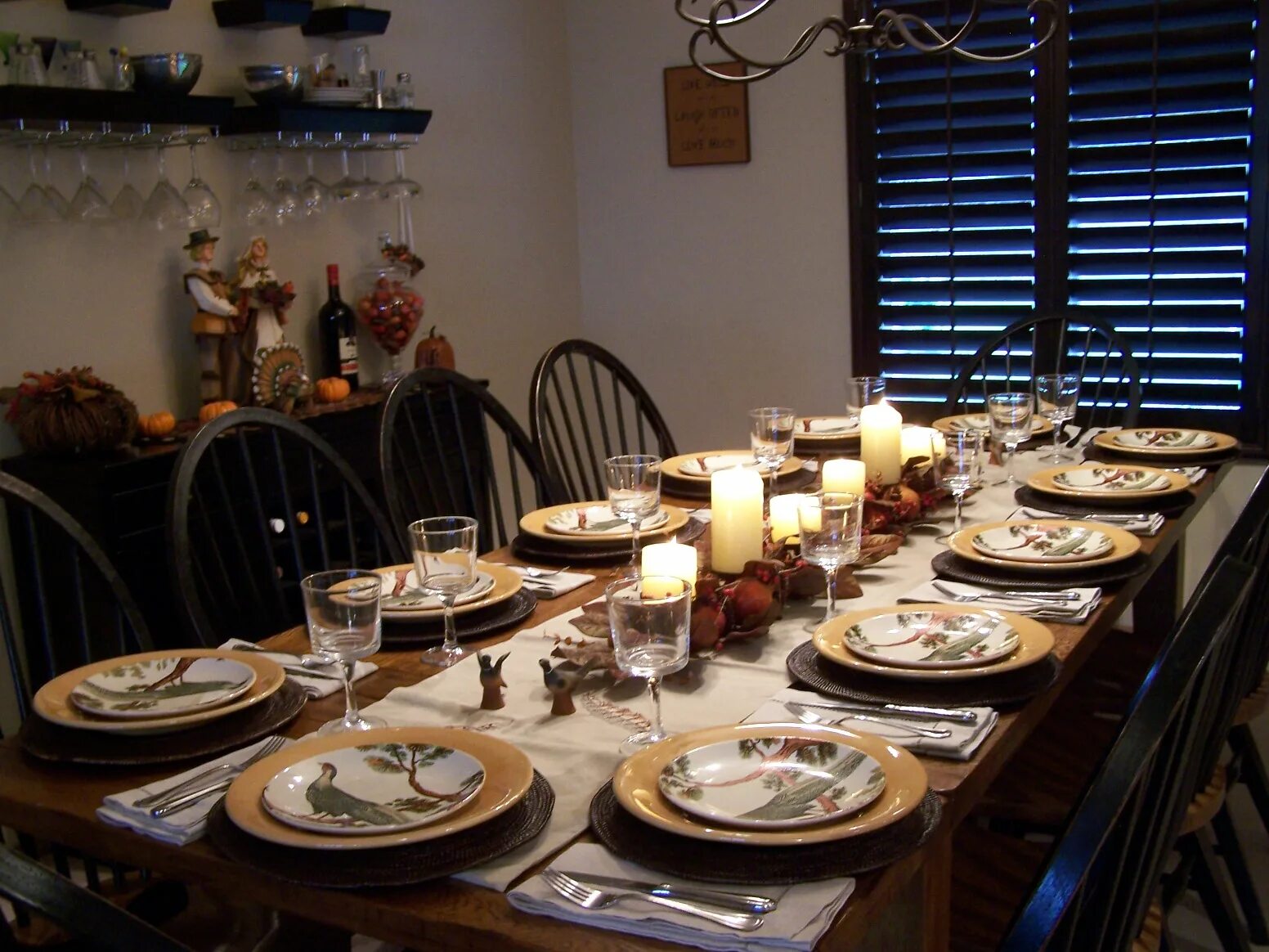 Dinner is on the table. Dinner table. norikos dinner table. dinner party. family dinner.
