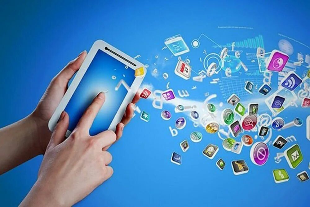 Мобильные технологии. Мобильный интернет. Общение в социальных сетях. Фон интернет. Социальные мобильные телефоны