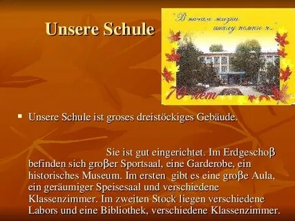 Schule ist