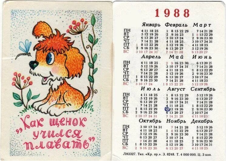 Какой год 1987