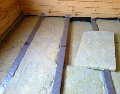 Утеплить пол изнутри деревянного дома
