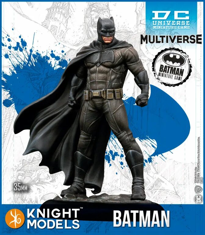 Модель бэтмена. Knight models Batman Miniature. Batman Miniature Starter покрашен. Knight models. Mini Batman boy.