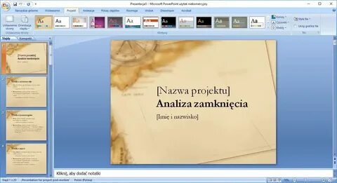 Презентация powerpoint 2007