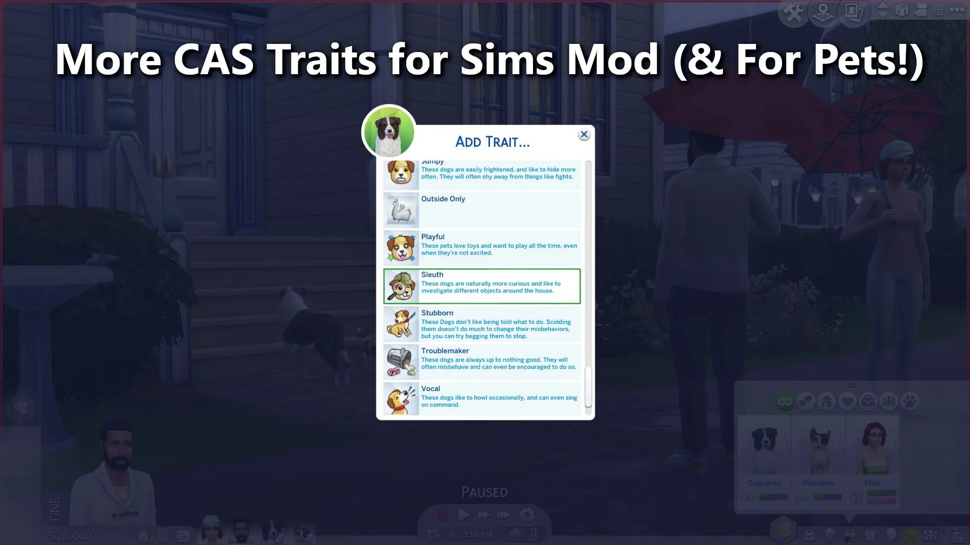Sims 4 more traits in cas. More cas traits for sims. regular menu mod sims 4. more cas traits for sims and/or pets. more traits in cas.