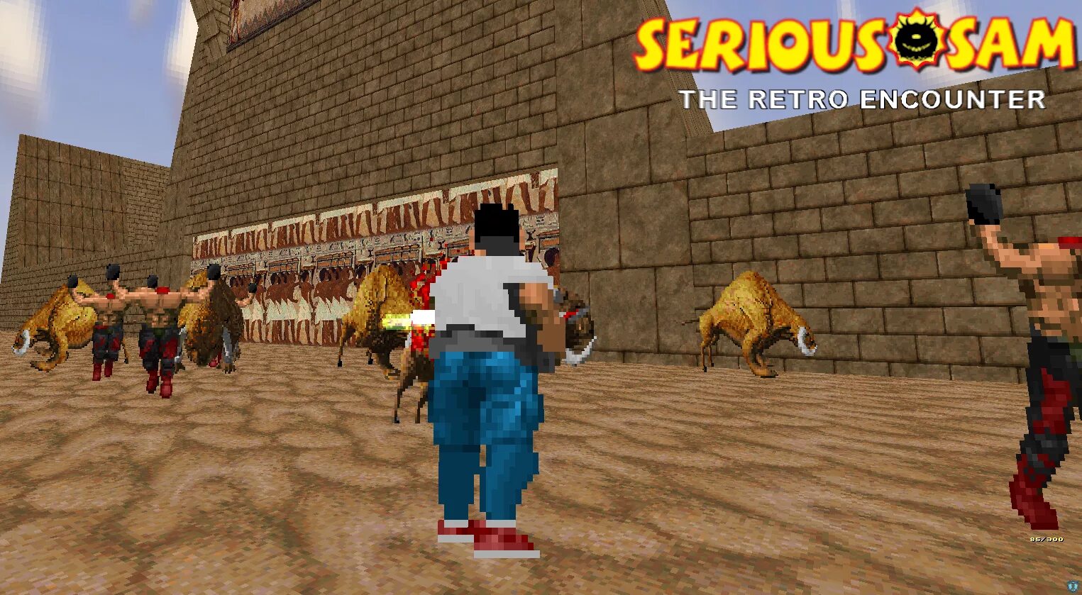 Дум дум serious Sam 2. Сириус Сэм Random encounter. Serious Sam: the Random. Серьёзный Сэм прикол. The game was encountered