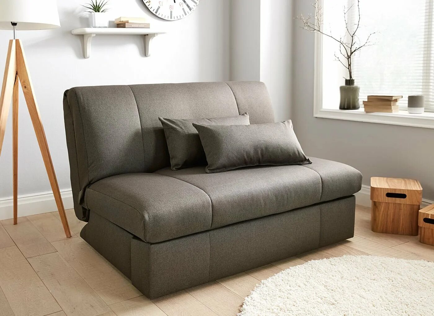 Раскладные диваны кровати купить. Раскладной диван Sofa Bed серого цвета IMR-613087. Диван Sofa Bed. Диваны раскладные маленькие Hoff.