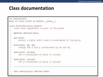Python метод class