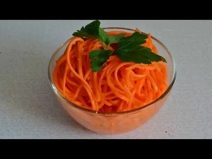 Морковь по корейски видео рецепт