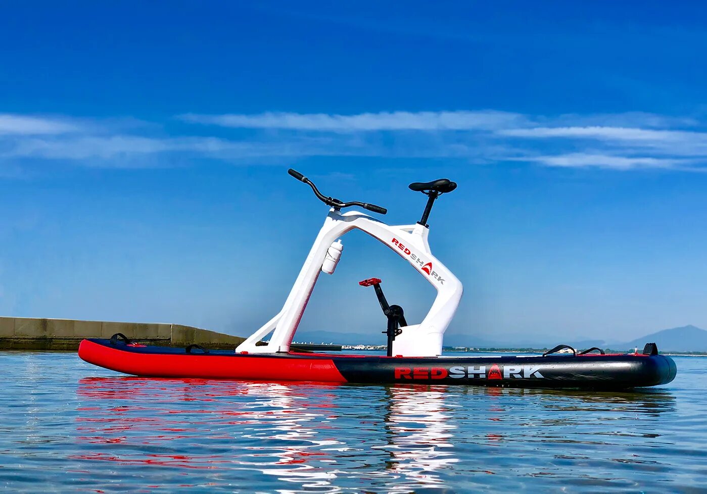 Water bike. Водный велосипед ред Шарк. Red Shark sup велосипед. Водный велосипед Water Bike Cycle. Bike Surf Red Shark.